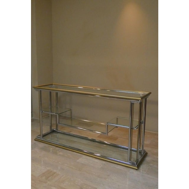Hollywood Regency Console Table, Italy, 1970s For Sale - Image 18 of 18