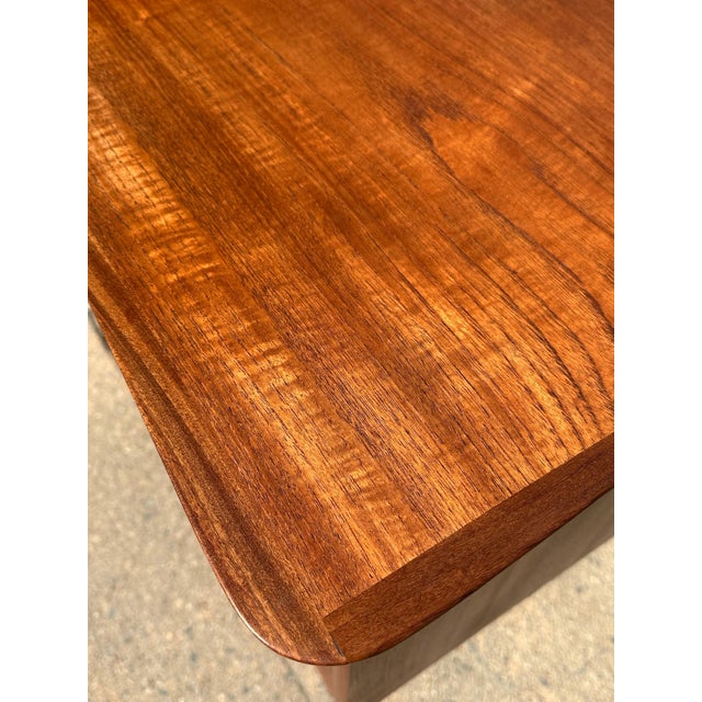 Mid-Century Modern Danish Modern Teak Writing Desk in the Style of Arne Vodder, Denmark, Circa 1960s For Sale - Image 3 of 7
