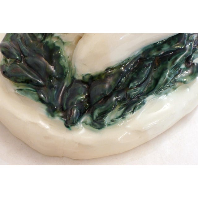 Ceramic Mid-Century Nude Bather Sculpture in Ceramic For Sale - Image 7 of 13