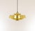 Mid-Century Modern Brass Nova Pendant by Jo Hammerborg for Fog & Mørup, 1960s For Sale - Image 3 of 8