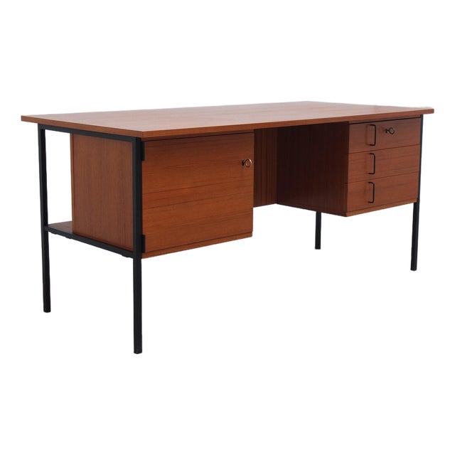 Vintage Freestanding Desk by Günter Renkel for Rego, 1960s For Sale