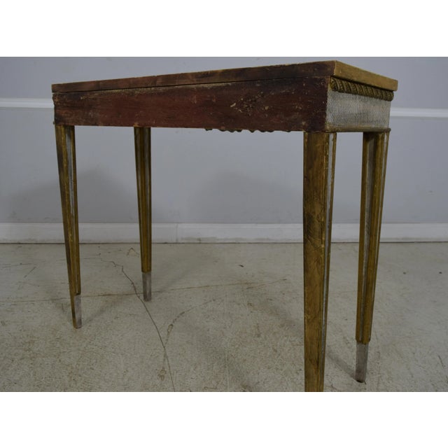Italian Neoclassical Paint Decorated Console Table For Sale In Philadelphia - Image 6 of 11