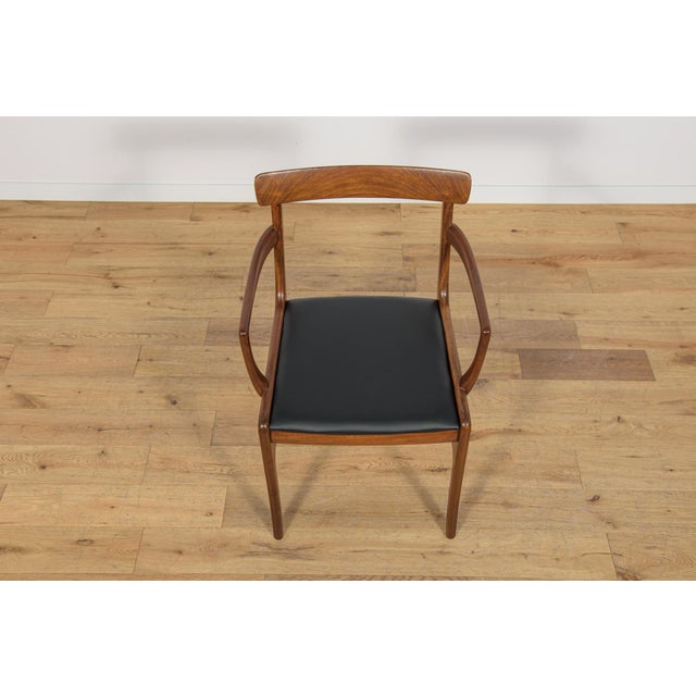 Danish Dining Chairs by Ole Wanscher for Poul Jeppesens Furniture Factory, 1960s, Set of 6 For Sale - Image 11 of 18