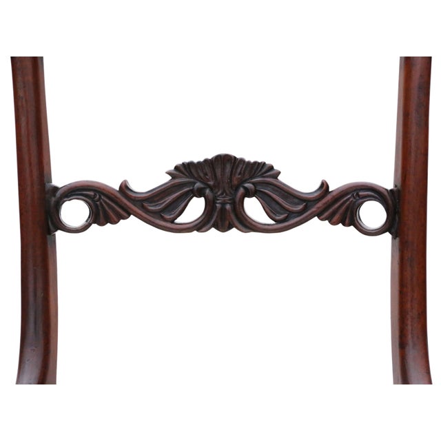 Antique Regency Mahogany Dining Chairs, 1830, Set of 8 For Sale - Image 10 of 12
