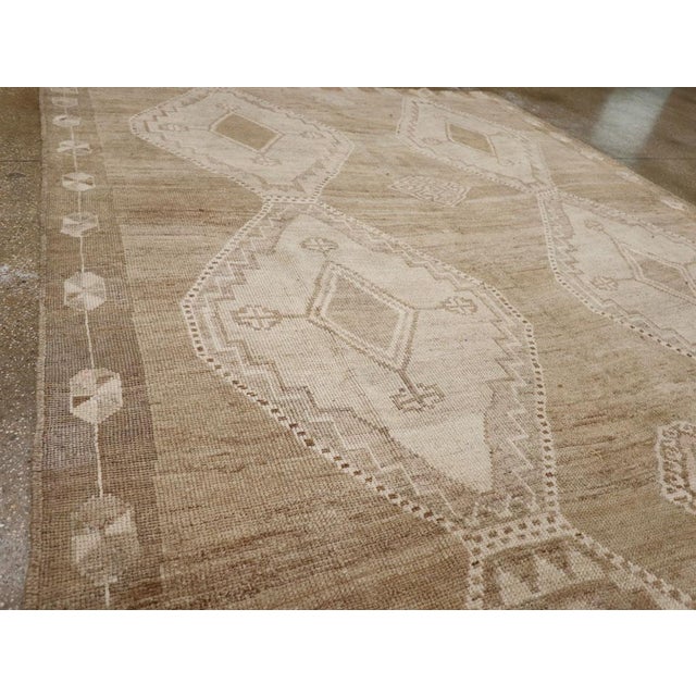 Mid 20th Century Galerie Shabab Collection Mid-20th Century Turkish Anatolian Gallery Carpet For Sale - Image 5 of 10