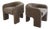 Vladimir Kagan Tri-Leg Chairs, a Pair For Sale