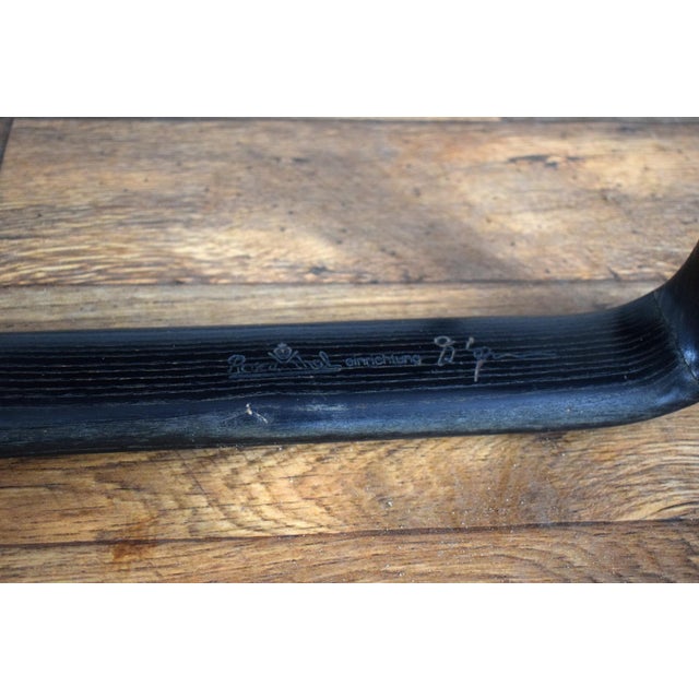 Mid-Century Leather Armchairs by Burkhard Vogtherr for Rosenthal, 1970s, Set of 2 For Sale - Image 17 of 18