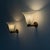 Metal Torcello Wall Sconces attributed to Carlo Scarpa for Venini, 1940s, Set of 2 For Sale - Image 7 of 18