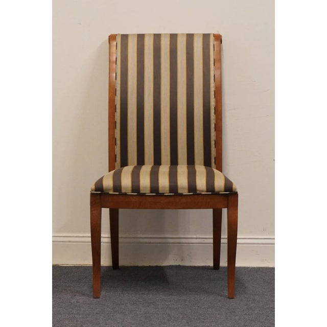 Set of 6 Hickory White Italian Provincial Style Dining Side Chairs For Sale In Kansas City - Image 6 of 12