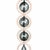 Koncept Sculpture 46 | Blown Glass, Steam Bent Wood, Powder Coated Steel For Sale - Image 4 of 4
