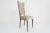 1950s Italian Pearl Gray Velvet Dining Chairs, 1950s, Set of 6 For Sale - Image 5 of 7
