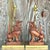 Wood Vintage Boho Carved Wood Lion Lamps - a Pair For Sale - Image 7 of 7