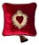 Sacred Heart Silk Velvet Pillow Cover For Sale