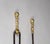 American Pair Fireplace Tools-Shovel and Tongs For Sale - Image 3 of 3