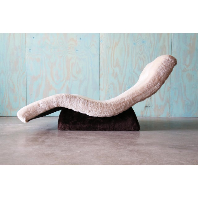 1960s Wave Chaise Lounge by Caraway Furniture After Adrian Pearsall Mid Century Modern For Sale - Image 6 of 14