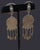 An incredible pair of Zuni dangle earrings by well known and collected artist, Alice Quam. She has used gorgeous coral...
