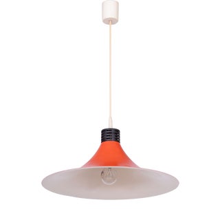Mid-Century Aluminium Chandelier by Guzzini for Meblo, Italy, 1970s For Sale