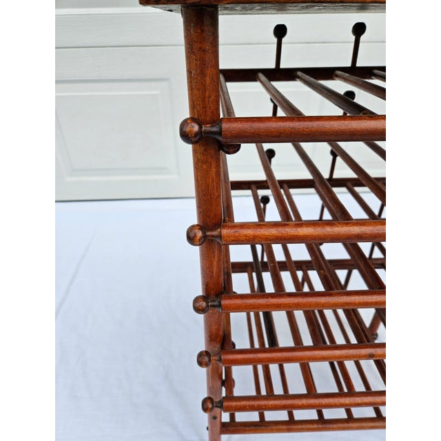 Antique Stick and Ball Music Magazine Rack For Sale - Image 12 of 16