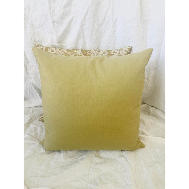 Pair of Linen Gryphon Print pillows, down filled. Perfect for a European home. 22 x 9 x 22 Make sure to follow me, I have...