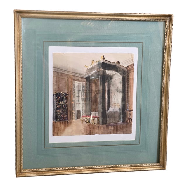 Lowell Groves Watercolor Painting For Sale