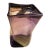 1960s Mid-Century Modern Blenko Amethyst Purple Rectangular Pinch Vase, No. 6025 by Wayne Husted For Sale