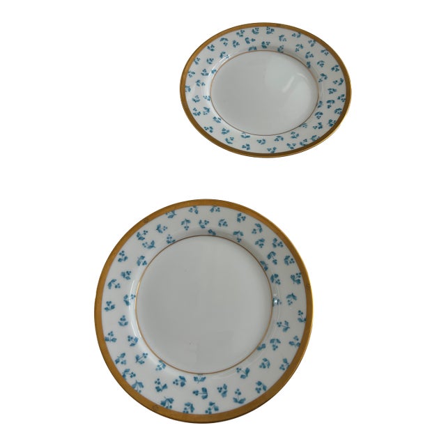 1980s Christian Dior Plates- Set of 2 For Sale