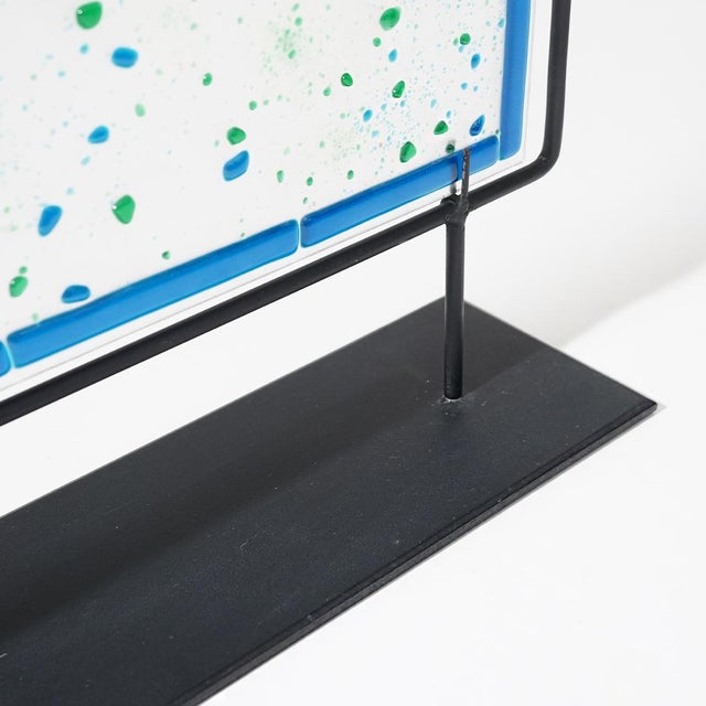 Glass Fusion Work by Mario Rossello for Studio Casarini Savona, 1990s For Sale - Image 11 of 15