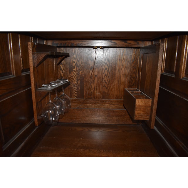 Traditional Oak Crest Manufacturing Rolltop Desk Chairish