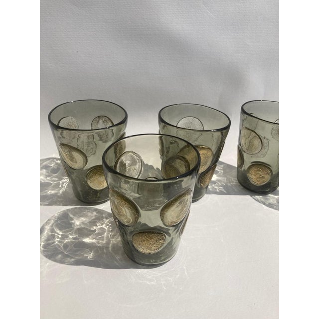 Mid-Century Modern Tequila Murano Glasses by Mariana Iskra for Ribes Studio, 2004, Set of 6 For Sale - Image 3 of 18