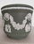 1960s Celadon Sage Green Wedgwood Jasperware Cache Pot Planter For Sale In Las Vegas - Image 6 of 6