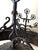 Metal Hand-Forged Animal Motif Iron Chandelier, 1920 For Sale - Image 7 of 18