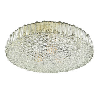 Large Bubble Glass Flush Mount Lamp by Motoko Isshi for Staff, 1970s For Sale