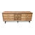 Mid 20th Century Mid Century Asian Style Credenza With Brass Hardware For Sale