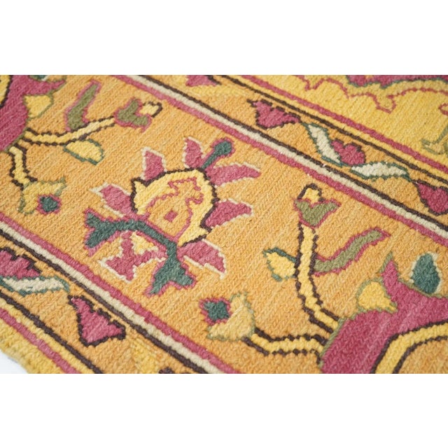 Turkish Sumak Rug 6' X 9' For Sale - Image 4 of 9