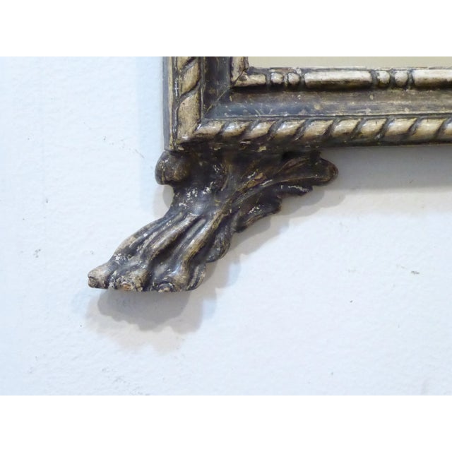 Traditional 18th Century Italian Carved Decorative Mirror For Sale - Image 3 of 4