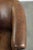Brown Club Chair in Sheepskin Leather For Sale - Image 8 of 15