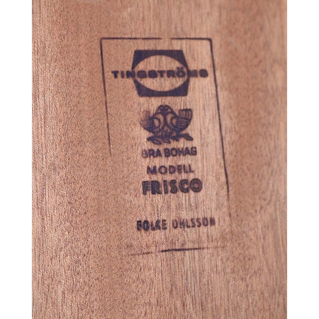 Brown Frisco Coffee Table by Folke Ohlsson for Tingströms, 1960s For Sale - Image 8 of 9