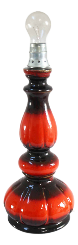 Pumpkin Ceramic Table Lamp from Scheurich Keramik, 1960s