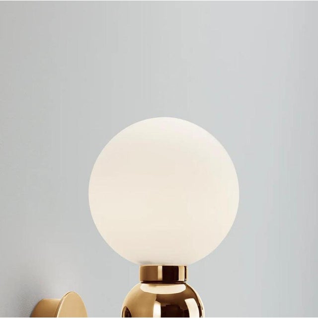 Black Aballs A Golden Wall Lamp in Glass and Metal by Jaime Hayon for Parachilna For Sale - Image 8 of 12