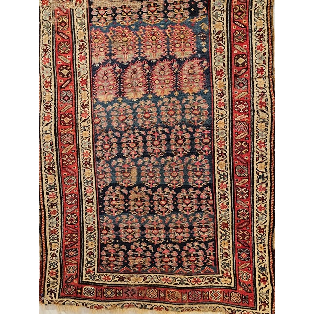 Blue Late 19th Century Bidjar Rug For Sale - Image 8 of 12