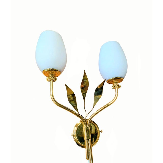 1950s Brass Wall Light from Itsu Finland, 1950s For Sale - Image 5 of 8