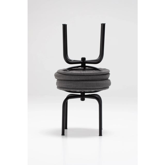 Set of Model LC8 Stools by Le Corbusier for Cassina, 1970s For Sale - Image 6 of 10