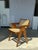 Natural Wood Cane Office Chair For Sale - Image 4 of 18