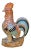 Glazed Ceramic Rooster Fengshui Deco Figure For Sale