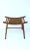 Victorian Wicker and Turned Oak Wood Stool Bench For Sale - Image 3 of 12