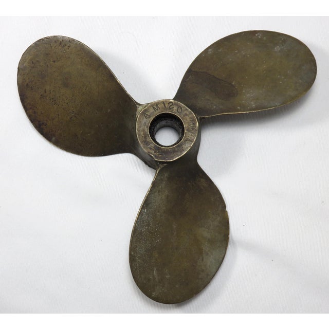 Antique Bronze Boat Propeller Chairish