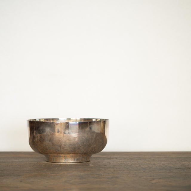1970s bowl. Italian production by Argenterie Sabattini. Designed by Lino Sabattini. In good condition with original...