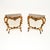 Vintage French Console Tables in Gilt Wood with Marble Tops, 1950, Set of 2 For Sale - Image 13 of 13