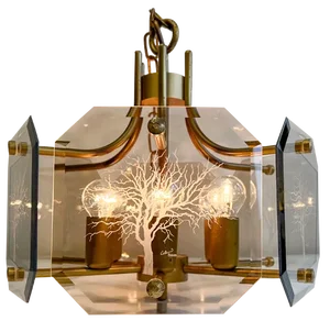 Glass Chandelier Baum-Tree of Life by Luigi Colani for Sische, 1970s