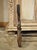 Brown Pair of Decorative French 1940s Wrought Iron and Tole Fireplace Chenets For Sale - Image 8 of 18
